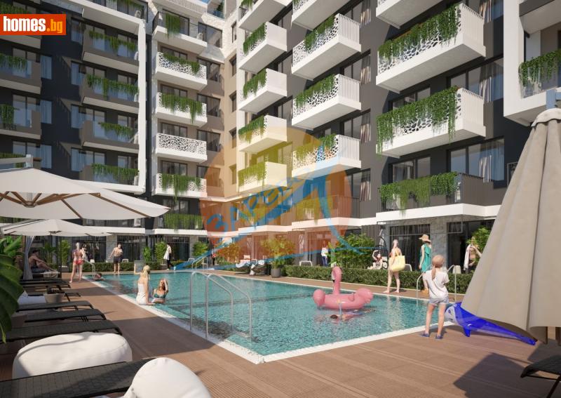 Едностаен, 44m² - К.к.Слънчев Бряг, Бургас - Апартамент за продажба - Зарево България АД - 118360866