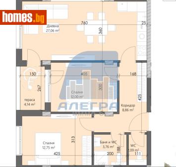 Тристаен, 101m² - Апартамент за продажба - 118377727