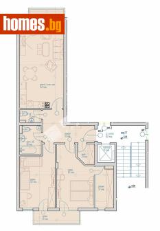 Тристаен, 127m² - Апартамент за продажба - 118378081
