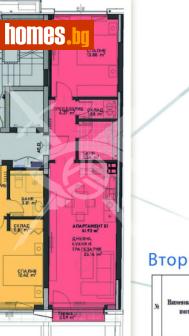 Двустаен, 74m² - Апартамент за продажба - 118421154