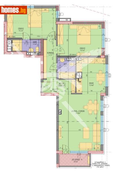 Тристаен, 128m² - Кв. Хладилника, София - Апартамент за продажба - ЕКС НВД - 118434740