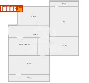 Тристаен, 76m² - Апартамент за продажба - 118437466