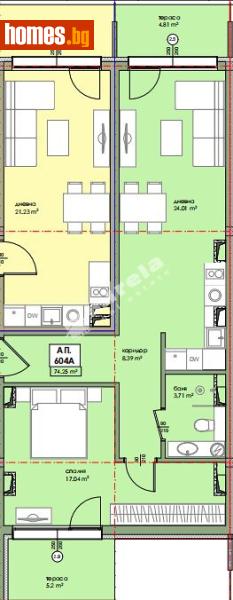 Двустаен, 85m² - Гр.Несебър, Несебър - Апартамент за продажба - МИРЕЛА - 118458434