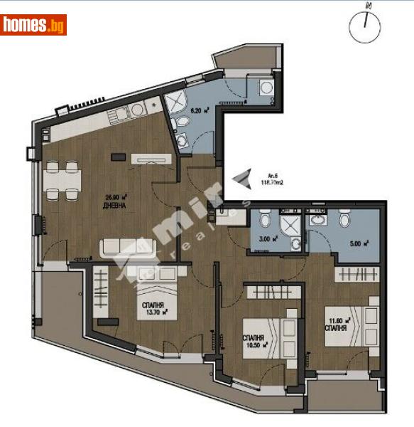 Четиристаен, 140m² - Кв. Бояна, София - Апартамент за продажба - МИРЕЛА - 118468031