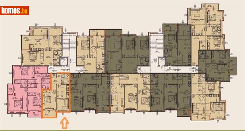 Двустаен, 66m² - Кв. Младежки Хълм, Хасково - Апартамент за продажба - Имоти Мира - 118473555