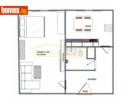 Едностаен, 42m² - Апартамент за продажба - 118474616