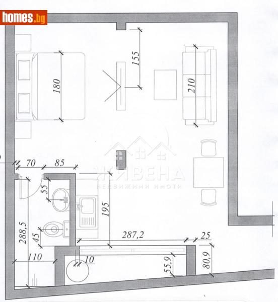 Ателие/Таван, 55m² -  Погребите, Варна - Апартамент за продажба - ЖИВЕНА Недвижими Имоти - 118482525
