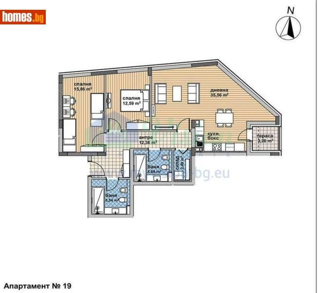 Тристаен, 109m² - София, София - град - Апартамент за продажба - Myvision Real Estate - 118494356