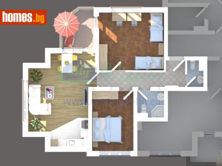 Тристаен, 97m² - Апартамент за продажба - 118494360