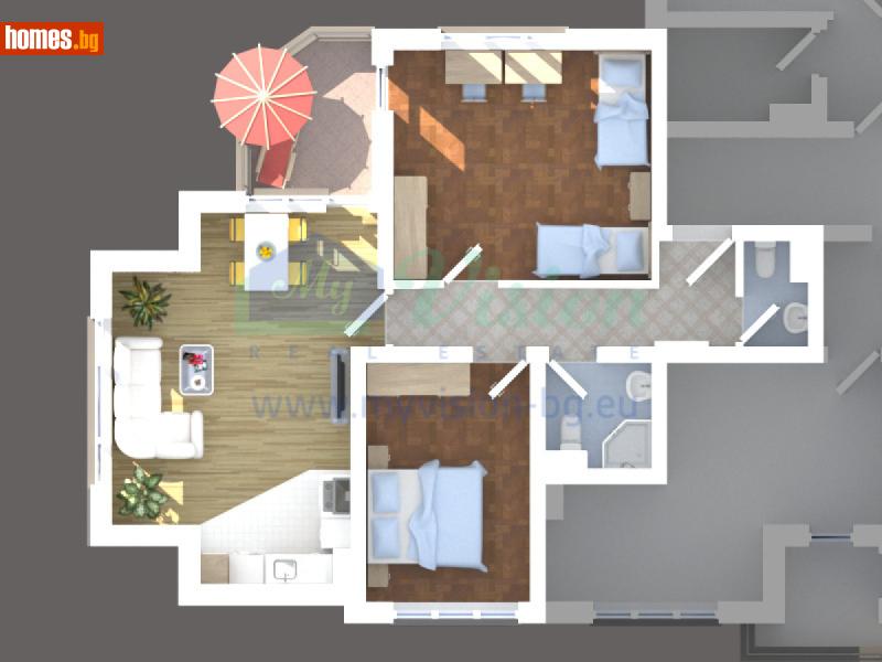 Тристаен, 97m² - Жк. Овча Купел, София - Апартамент за продажба - Myvision Real Estate - 118494360