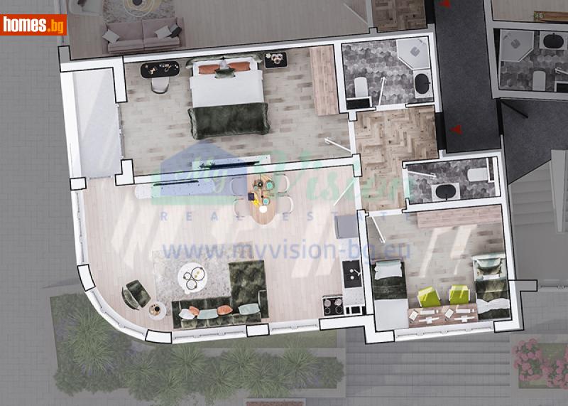 Тристаен, 110m² - Жк. Стрелбище, София - Апартамент за продажба - Myvision Real Estate - 118494370