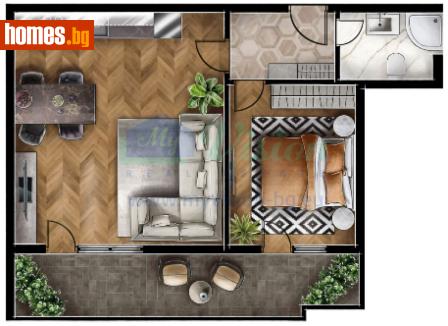 Двустаен, 78m² - Апартамент за продажба - 118494415