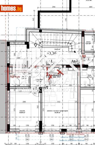 Двустаен, 52m² - Жк. Банишора, София - Апартамент за продажба - СЕРДИКА 1 НЕДВИЖИМИ ИМОТИ ЕООД - 118498576