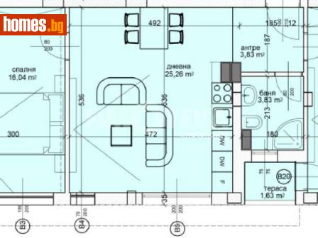 Тристаен, 99m² - Апартамент за продажба - 118505051