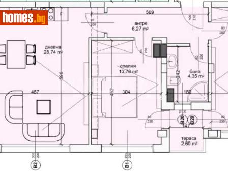 Тристаен, 106m² - Апартамент за продажба - 118505069