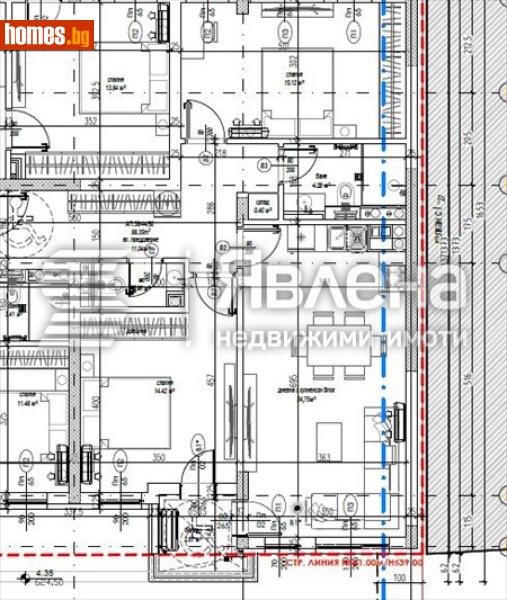 Тристаен, 105m² - Жк. Младост 4, София - Апартамент за продажба - ЯВЛЕНА - 118507473