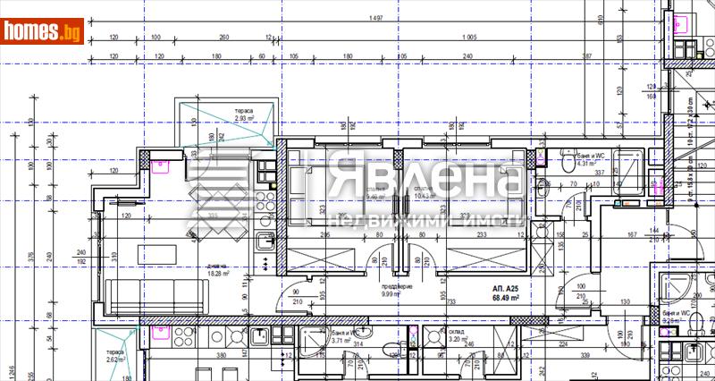 Тристаен, 77m² - Жк. Красна Поляна, София - Апартамент за продажба - ЯВЛЕНА - 118510102