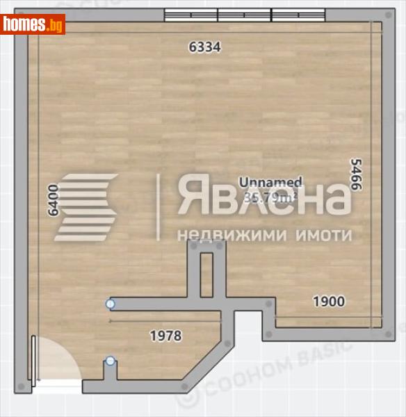 Едностаен, 34m² -  Център, София - Апартамент за продажба - ЯВЛЕНА - 118530159