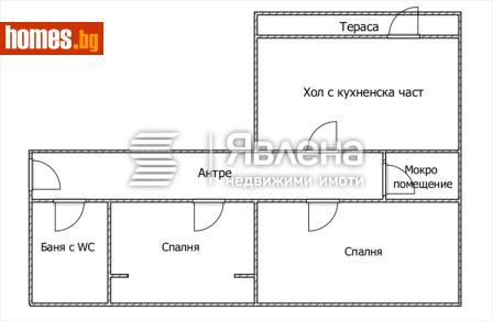 Тристаен, 65m² - Апартамент за продажба - 118532290
