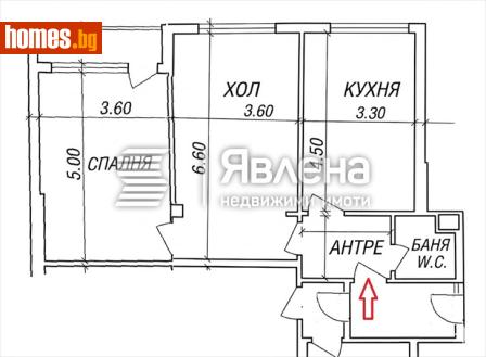 Двустаен, 63m² - Апартамент за продажба - 118532538