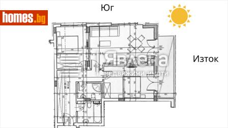 Тристаен, 94m² - Апартамент за продажба - 118532656