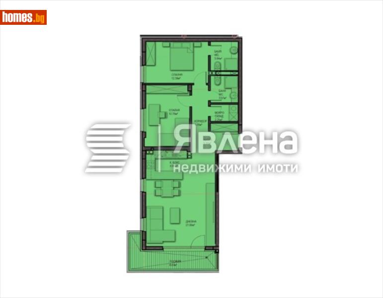 Тристаен, 119m² - Жк. Младост 4, София - Апартамент за продажба - ЯВЛЕНА - 118554398