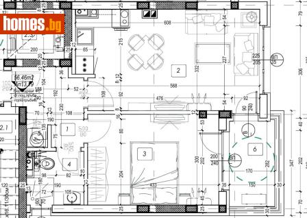 Двустаен, 66m² - Апартамент за продажба - 118568975