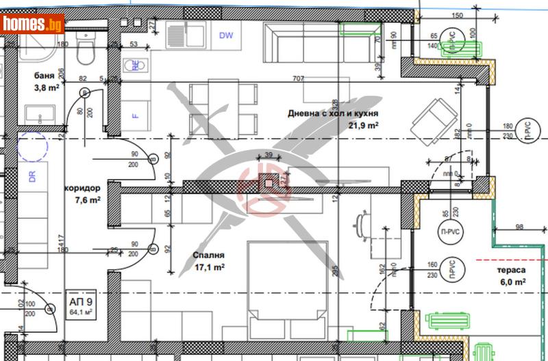 Двустаен, 78m² - Жк. Банишора, София - Апартамент за продажба - ЕКС НВД - 118577440