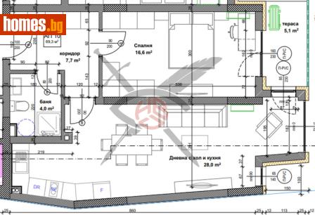 Двустаен, 84m² - Апартамент за продажба - 118577446