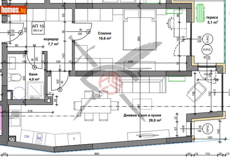 Двустаен, 84m² - Жк. Банишора, София - Апартамент за продажба - ЕКС НВД - 118577446