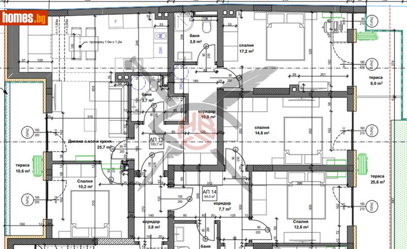 Тристаен, 122m² - Жк. Банишора, София - Апартамент за продажба - ЕКС НВД - 118577457