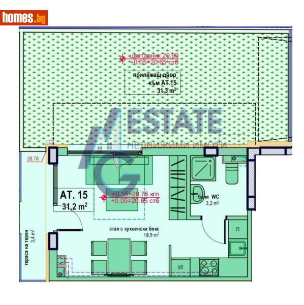 Едностаен, 70m² - Гр.Приморско, Бургас - Апартамент за продажба - ЕМ ДЖИ ЕСТЕЙТ - 118613061