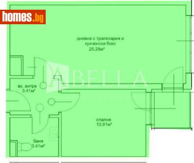 Двустаен, 63m² - Апартамент за продажба - 118677316
