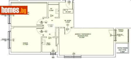 Тристаен, 101m² - Апартамент за продажба - 118677318