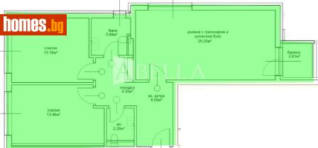 Тристаен, 101m² - Апартамент за продажба - 118677320
