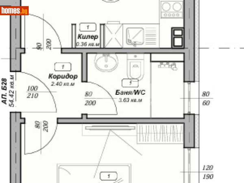 Двустаен, 63m² - М-т Пчелина, Варна - Апартамент за продажба - ИМОТЕКА АД - 118689038