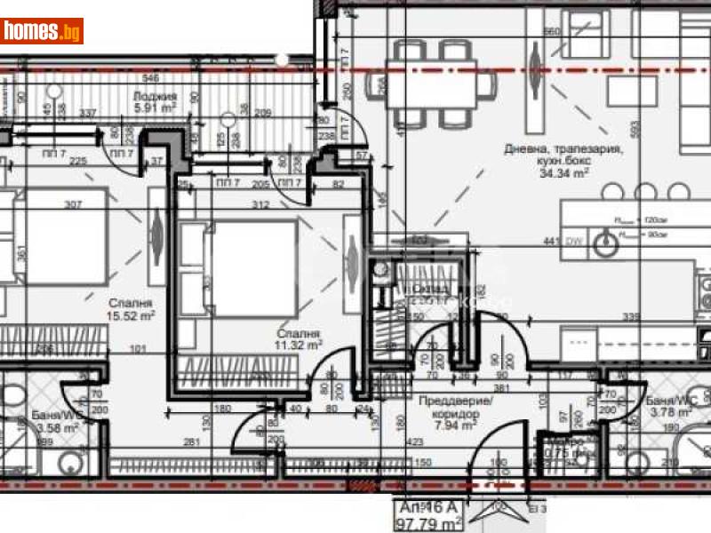 Тристаен, 113m² - Жк. Младост 4, София - Апартамент за продажба - ИМОТЕКА АД - 118689098