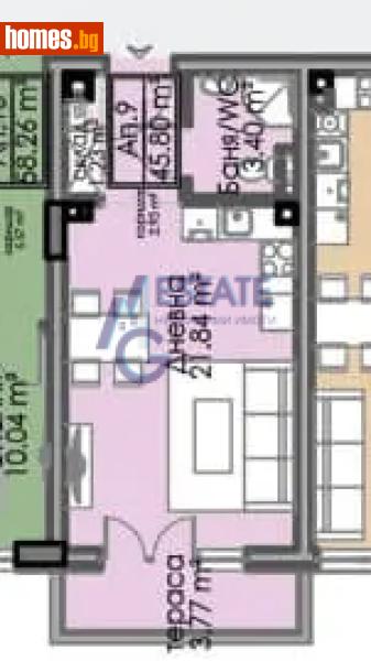 Едностаен, 46m² - Жк. Славейков, Бургас - Апартамент за продажба - ЕМ ДЖИ ЕСТЕЙТ - 118700308