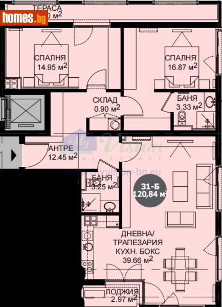 Тристаен, 140m² - Жк. Дружба 2, София - Апартамент за продажба - Myvision Real Estate - 118705378