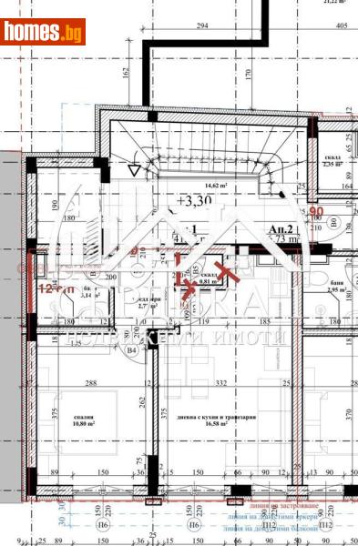 Двустаен, 52m² - Жк. Банишора, София - Апартамент за продажба - СЕРДИКА 1 НЕДВИЖИМИ ИМОТИ ЕООД - 118732432