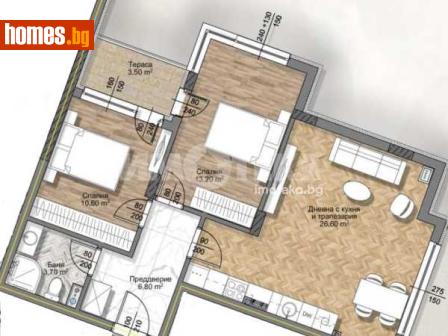 Тристаен, 93m² - Апартамент за продажба - 118737586