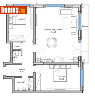 Тристаен, 103m² - Апартамент за продажба - 118763637