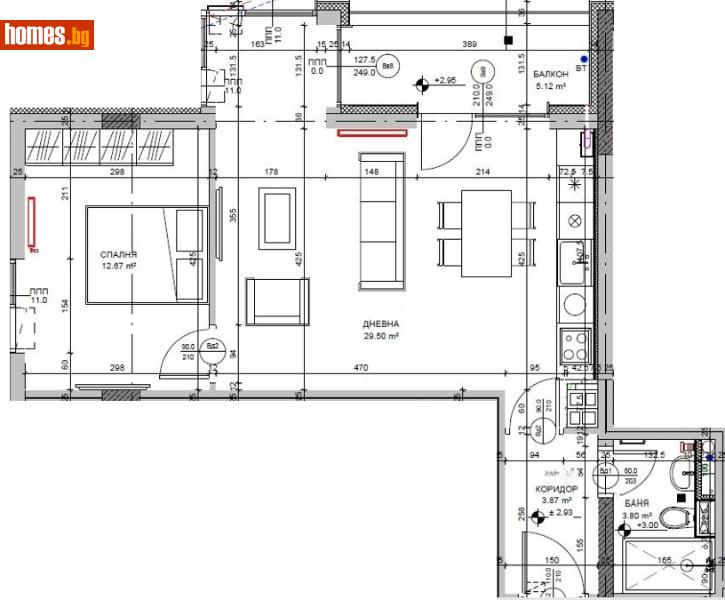 Двустаен, 78m² - Жк. Овча Купел, София - Апартамент за продажба - Титан Пропъртис - 118764559