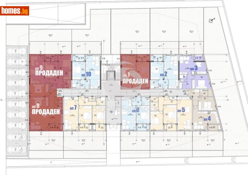 Тристаен, 98m² - Кв. Малинова Долина, София - Апартамент за продажба - Глобъл Сървисиз ООД - 118776062