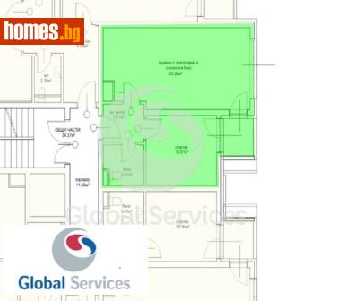 Двустаен, 63m² - Апартамент за продажба - 118776406