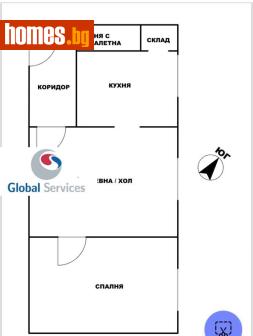 Двустаен, 52m² - Апартамент за продажба - 118776608