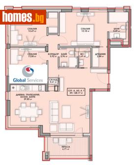 Четиристаен, 151m² - Апартамент за продажба - 118777115