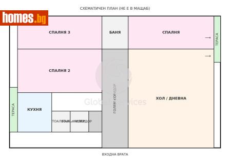 Многостаен, 102m² - Апартамент за продажба - 118777219