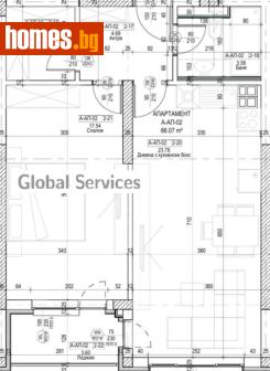 Двустаен, 89m² - Апартамент за продажба - 118777733