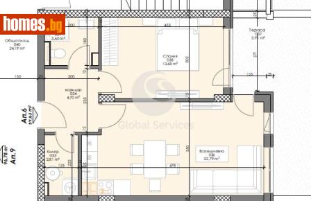 Двустаен, 70m² - Апартамент за продажба - 118804564